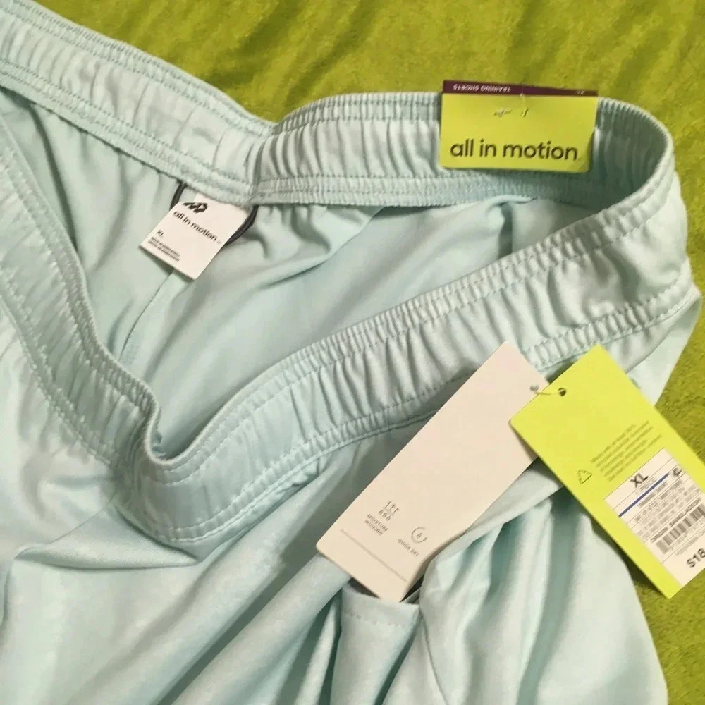 NWT MNS All in Motion Baby Blue Shorts Sz XL - Picture 3 of 8